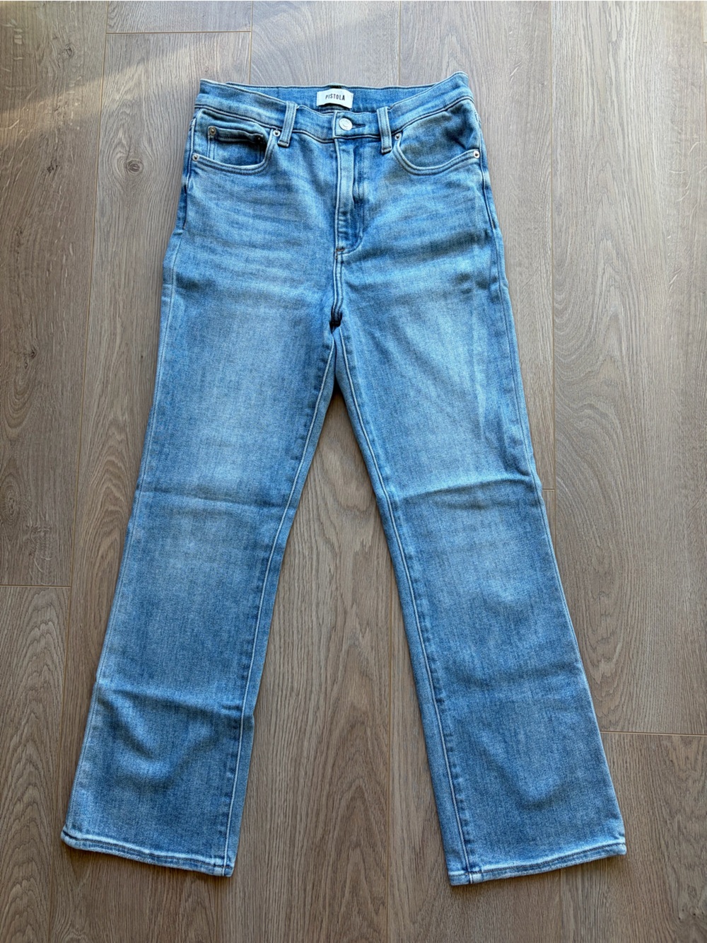 Pistola Women’s Straight Leg Jeans – Size 27 – Cotton Stretch Denim 👖